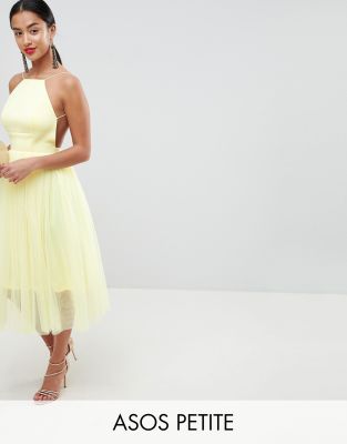 asos midi tulle dress