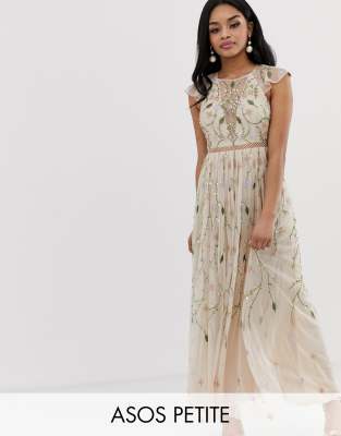 asos maxi sequin dress