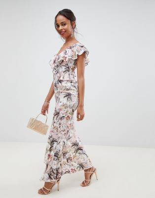 asos petite floral dress