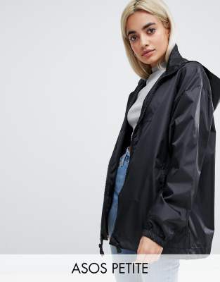 petite rain jacket