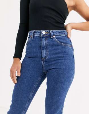 asos petite farleigh slim mom jeans