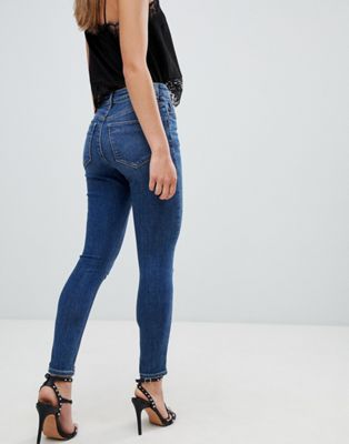 asos ridley high waist skinny jeans
