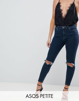 asos petite black jeans