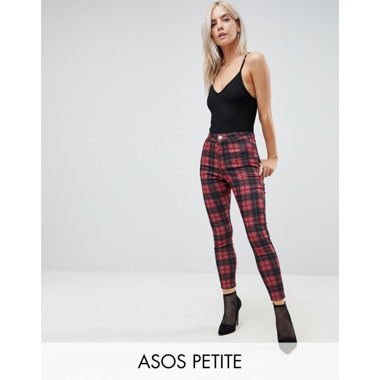 tartan jeggings