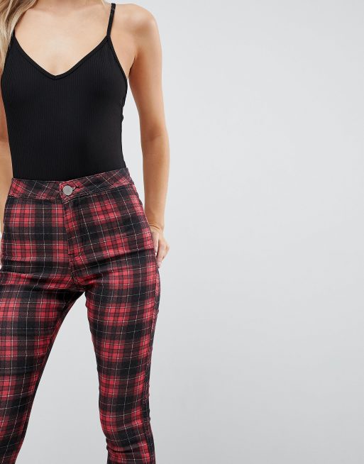 Tartan jeggings hotsell