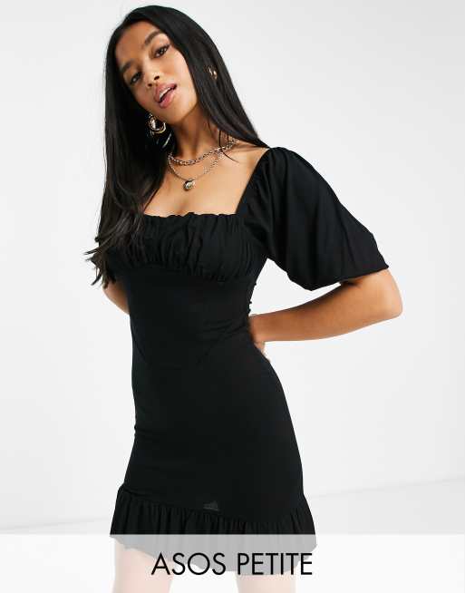 Asos petite outlet robe noire