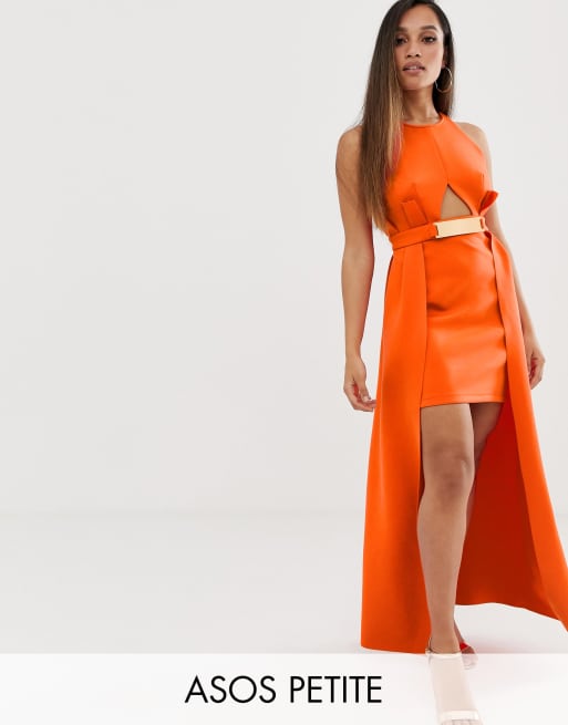 Robe dorée online asos