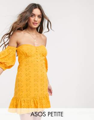 asos robe orange