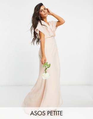 asos petite robe longue