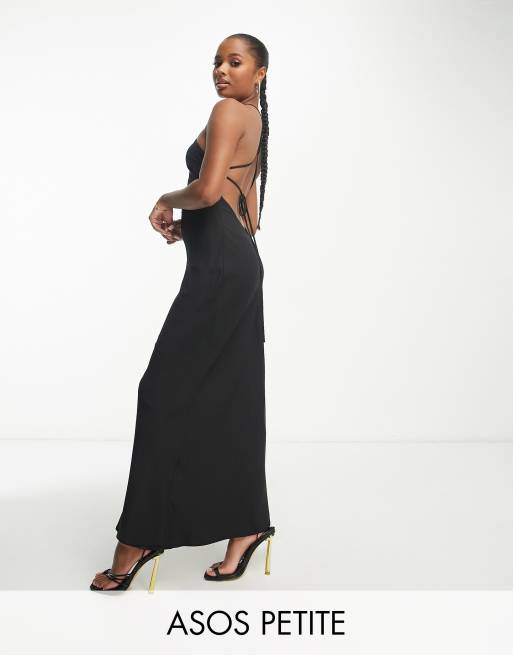 Petite robe hotsell noire asos