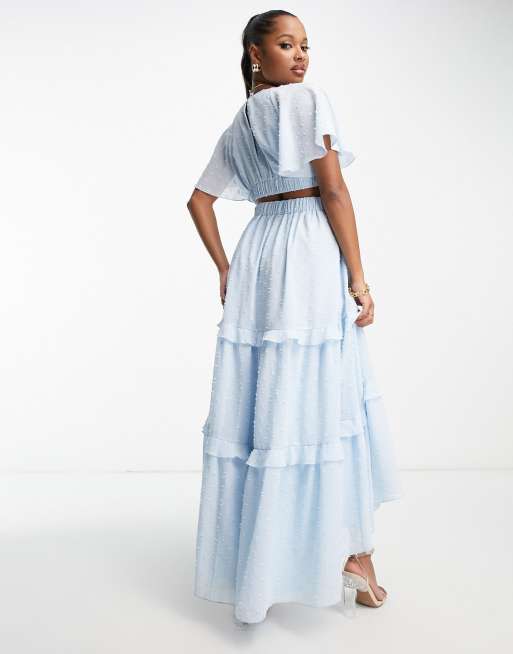 Asos petite robe best sale longue