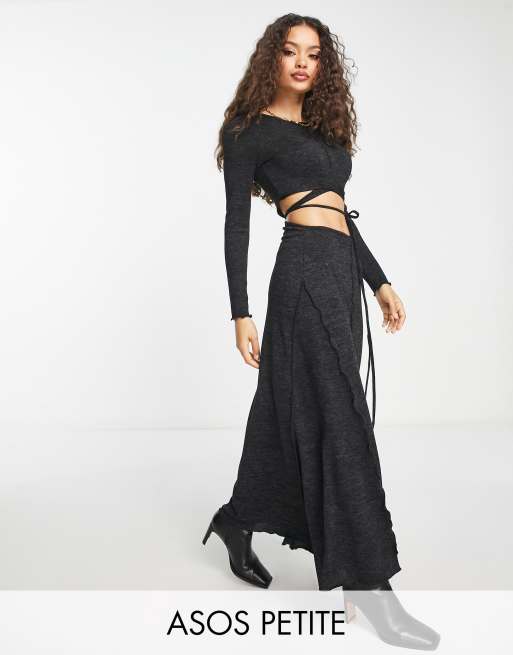 Asos petite robe discount longue