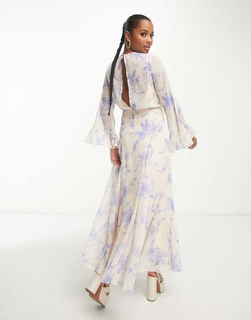 Robe asos fleurie new arrivals