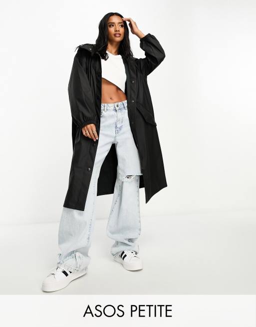 Asos petite outlet raincoat