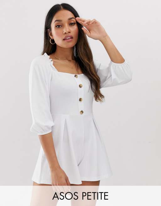 Asos white hot sale romper