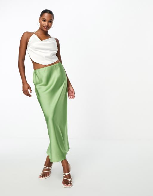 Asos satin skirt best sale