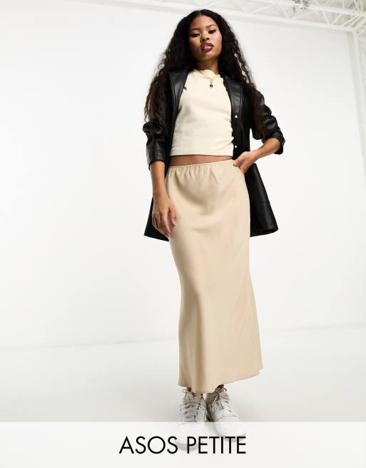 Bias cut cheap skirt petite