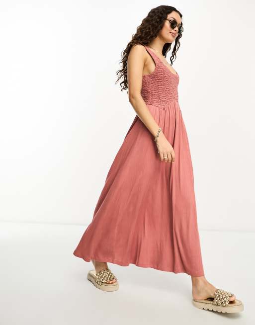 Maxi dress 2024 dusty rose