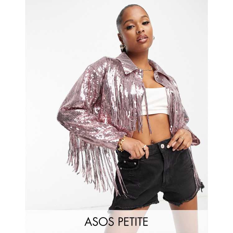 Tassel 2025 sequin jacket