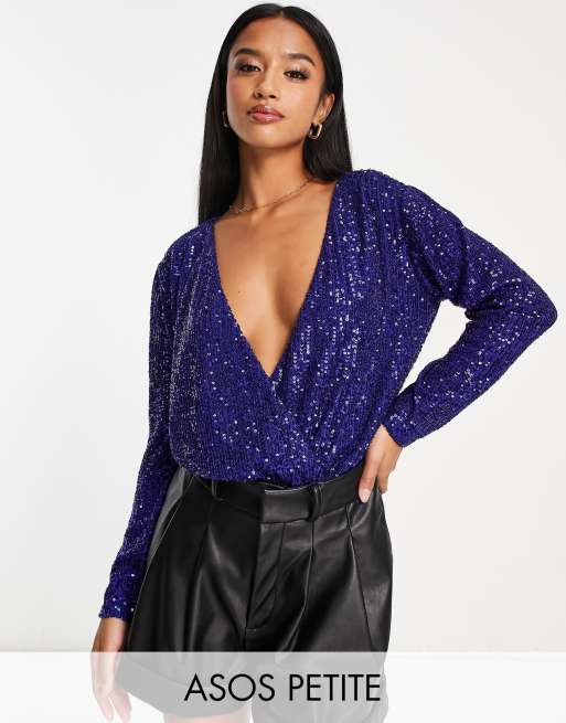 Asos sparkly clearance tops