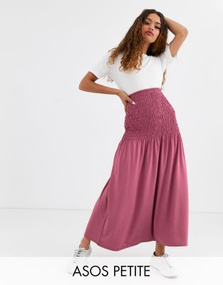 asos petite maxi skirt