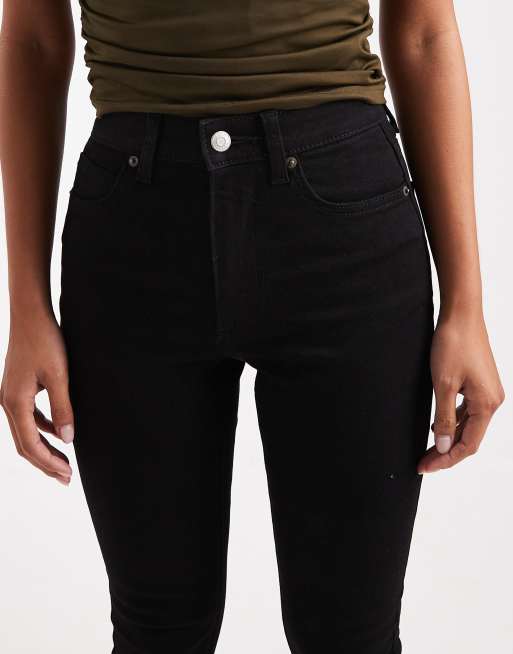 ASOS DESIGN Petite - Skinny jeans in effen zwart , 5 van 5