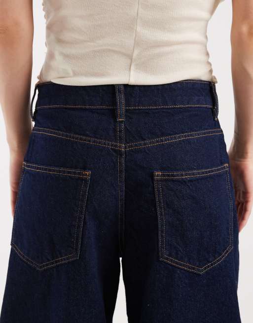 ASOS DESIGN Petite – Sköljtvättade jeans med hög midja och barrelben, 5 av 5