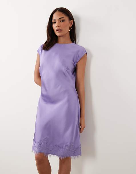 purple cocktail dress Primavera Couture 3301 Size 10 Homecoming and open tie back purple cocktail dress for women