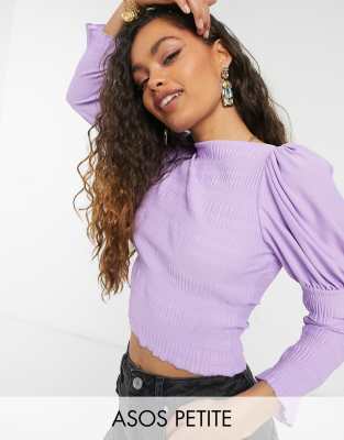 asos lilac top