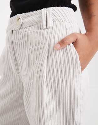 Asos Petite Asos Design Petite Slim Leg Trousers In White