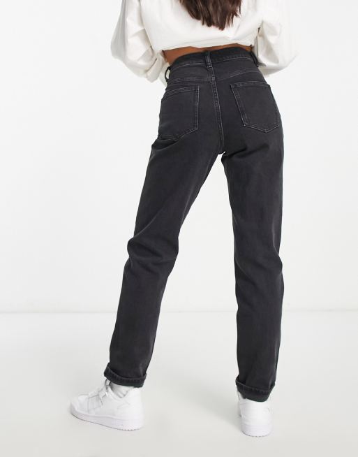 Asos petite mom jeans hotsell