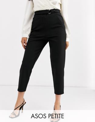 black smart cigarette trousers