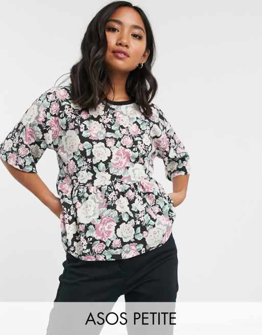 floral smock top