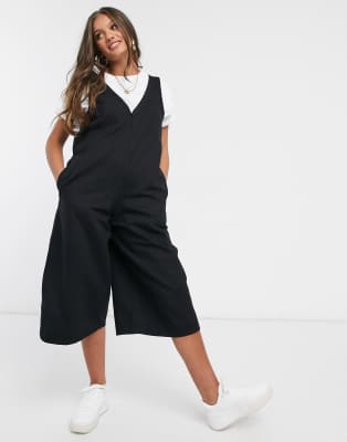 black soft jumpsuit