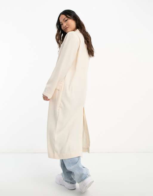 Long sleeve duster jacket sale