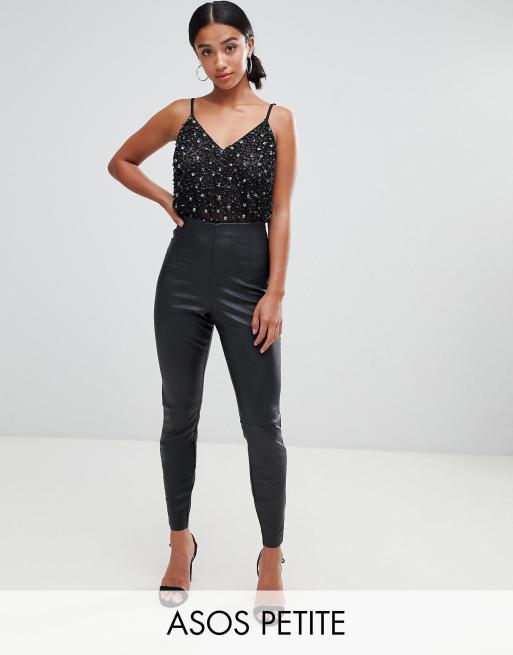 asos leather pants