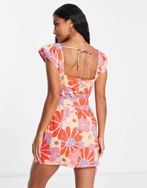 Asos retro outlet dress