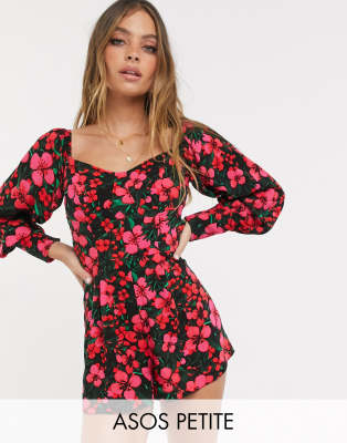 asos petite romper
