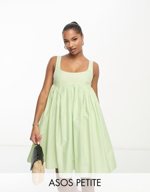 Asos petite hotsell green dress