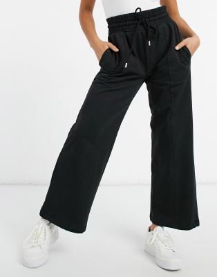 petite wide leg sweatpants