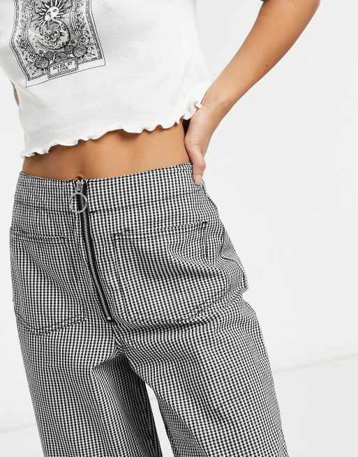 Asos gingham trousers sale