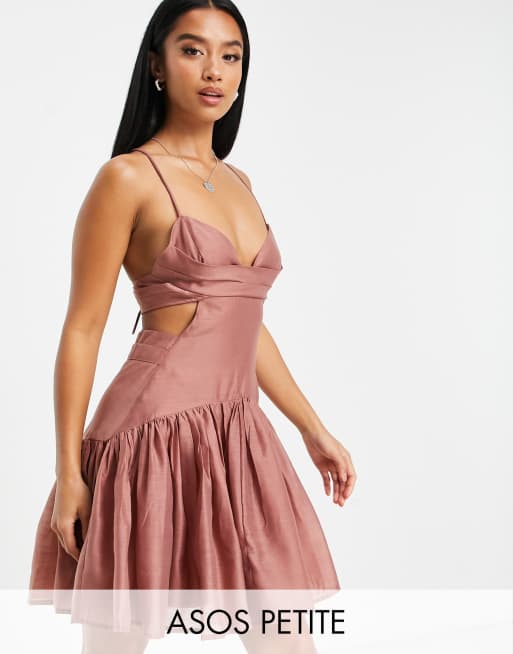 Asos petite mini dress best sale