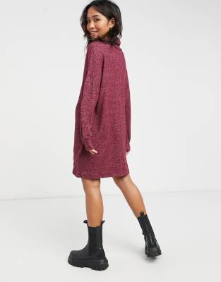 asos pink jumper dress