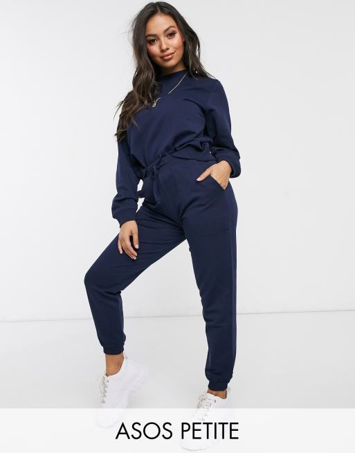 Ensemble survêtement avec sweat-shirt et jogger (Vêtement sport femme  voilée) - Couleur Bleu marine - Prêt à porter et accessoires sur