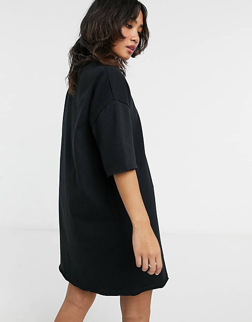 Asos Petite Shirt Dress black elegant Fashion Dresses Shirt Dresses 