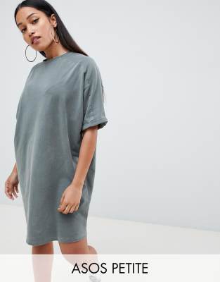 petite tee shirt dresses