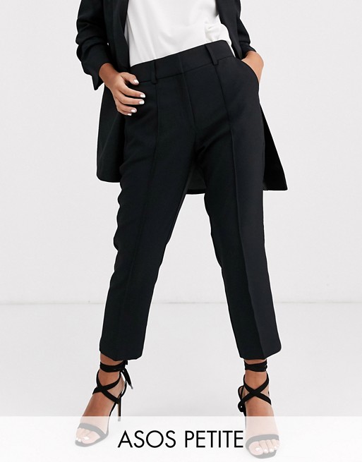 ASOS DESIGN Petite tailored smart mix & match cigarette suit trousers