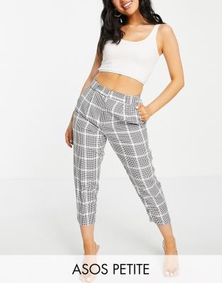 petite tapered trousers