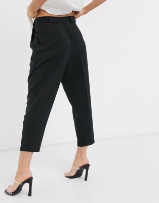 petite tapered trousers