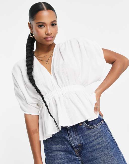 Asos store peasant blouse